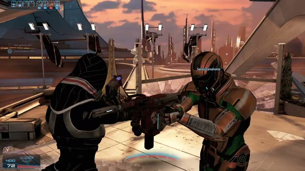 ME3MP Platinum - Punisher Duo - Quarian Female Engineer & Human Engineer vs Goddess Collectors