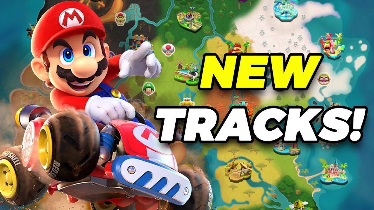 Mario Kart World - All New Courses