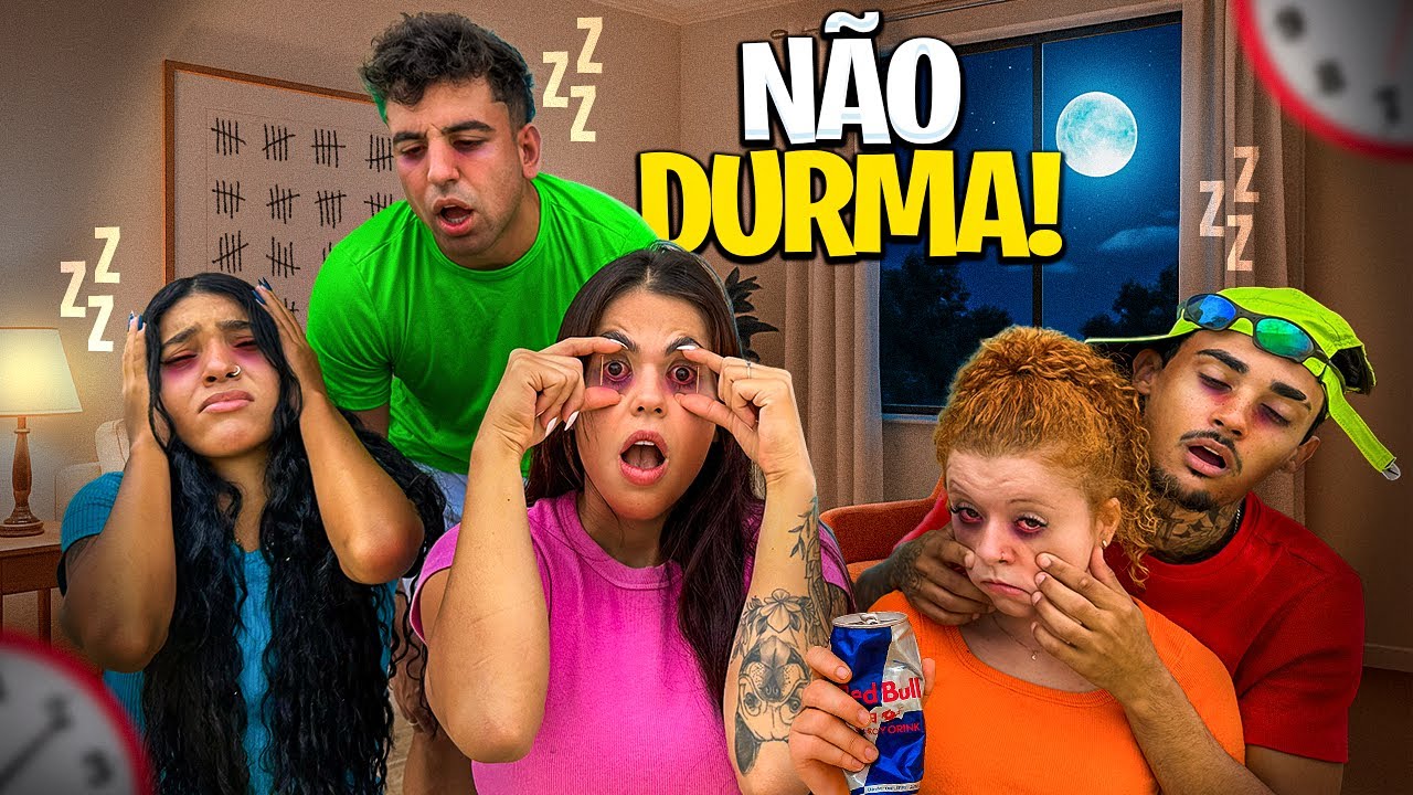 O ÚLTIMO A DORMIR, VENCE *Ficamos acordados a noite toda