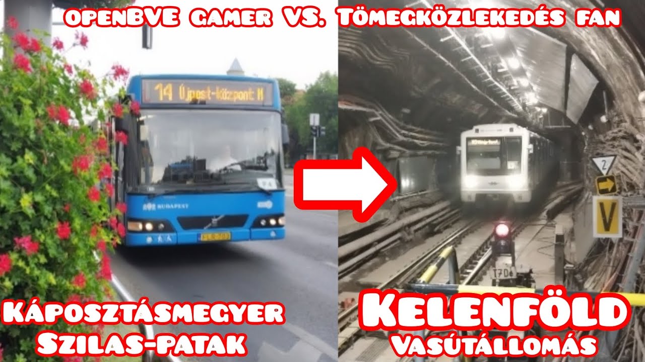 Akinek jobb a terve, az ér oda hamarabb! | Kihívások #2 | openBVE gamer VS. Tömegközlekedés fan