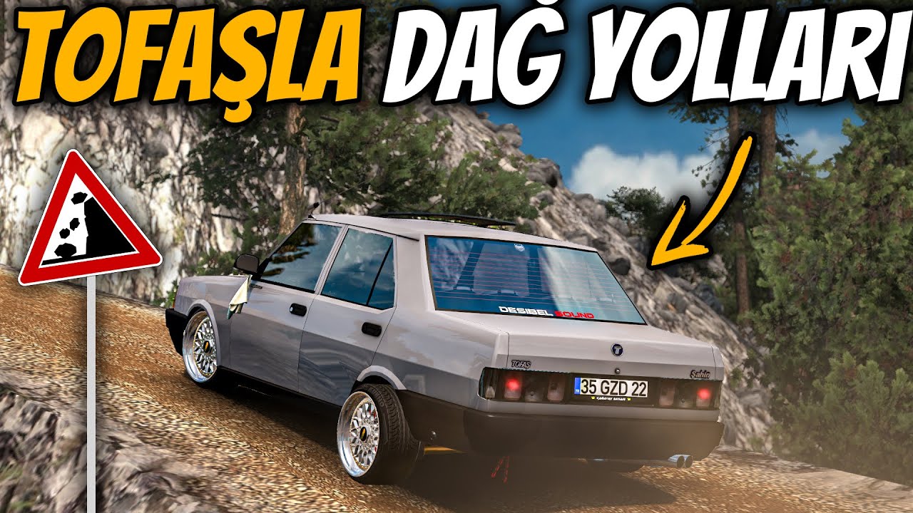 MODİFİYELİ BASIK TOFAŞ İLE DAĞ YOLLARINDAYIZ !!! - ETS 2 TOFAŞ ŞAHİN - ETS 2 MOD - Logitech G29