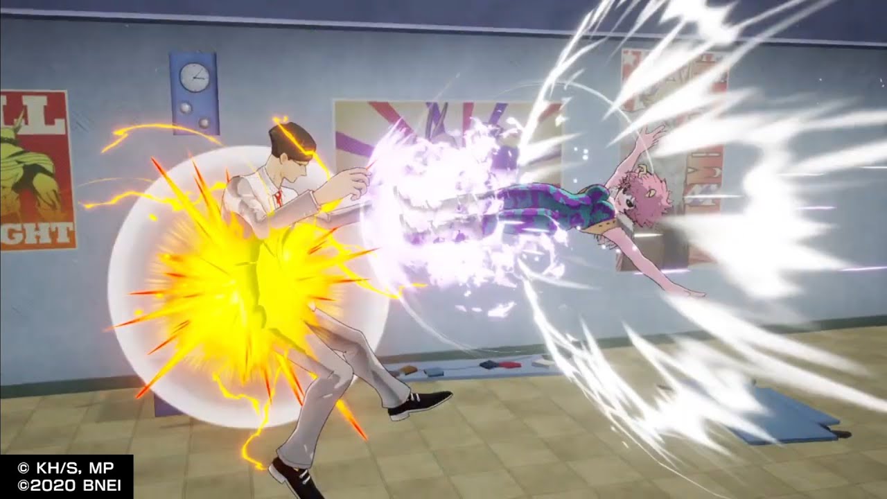 MY HERO ONE'S JUSTICE 2 Mina Ashido vs Sir Nighteye