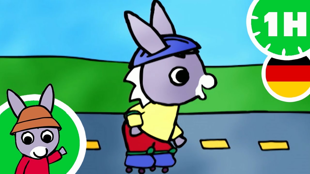 🏅 Trotro ist der König des Rollschuhlaufens 🏅 - Cartoon für Baby