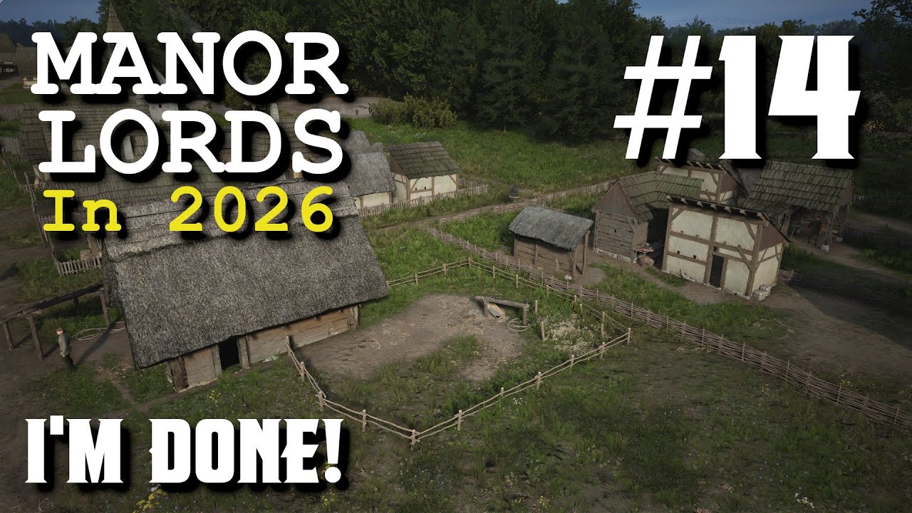 Мистер Бумер играет в Manor Lords [S2E14] Я закончил!
