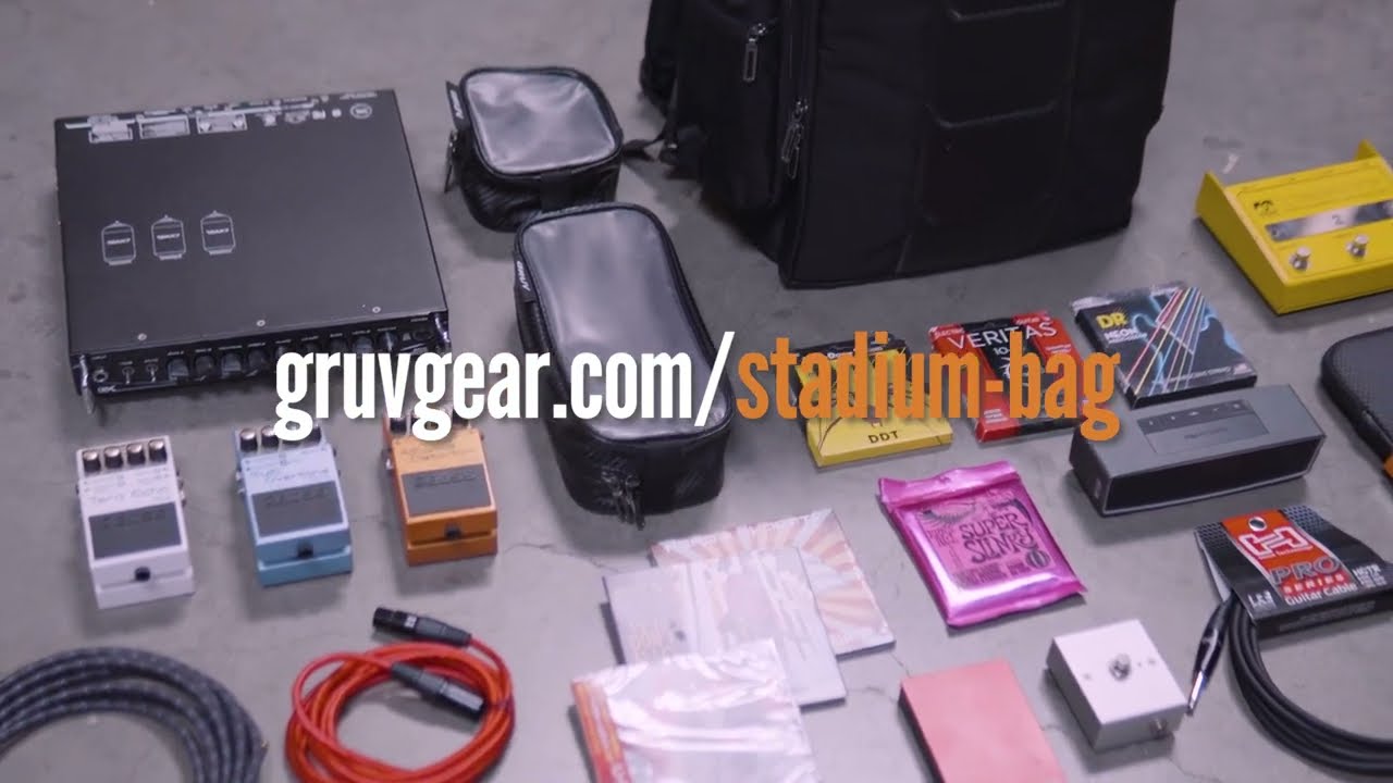 This Gruv Gear Stadium Bag fits what??