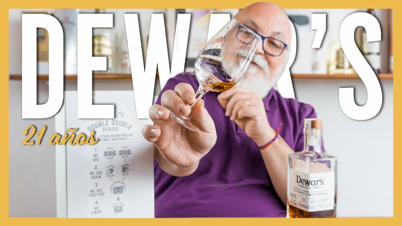 MIRÁ ESE COLOR 😱 Pruebo el DEWAR'S 21 años Double Double finalizado en jerez oloroso | Tito Whisky