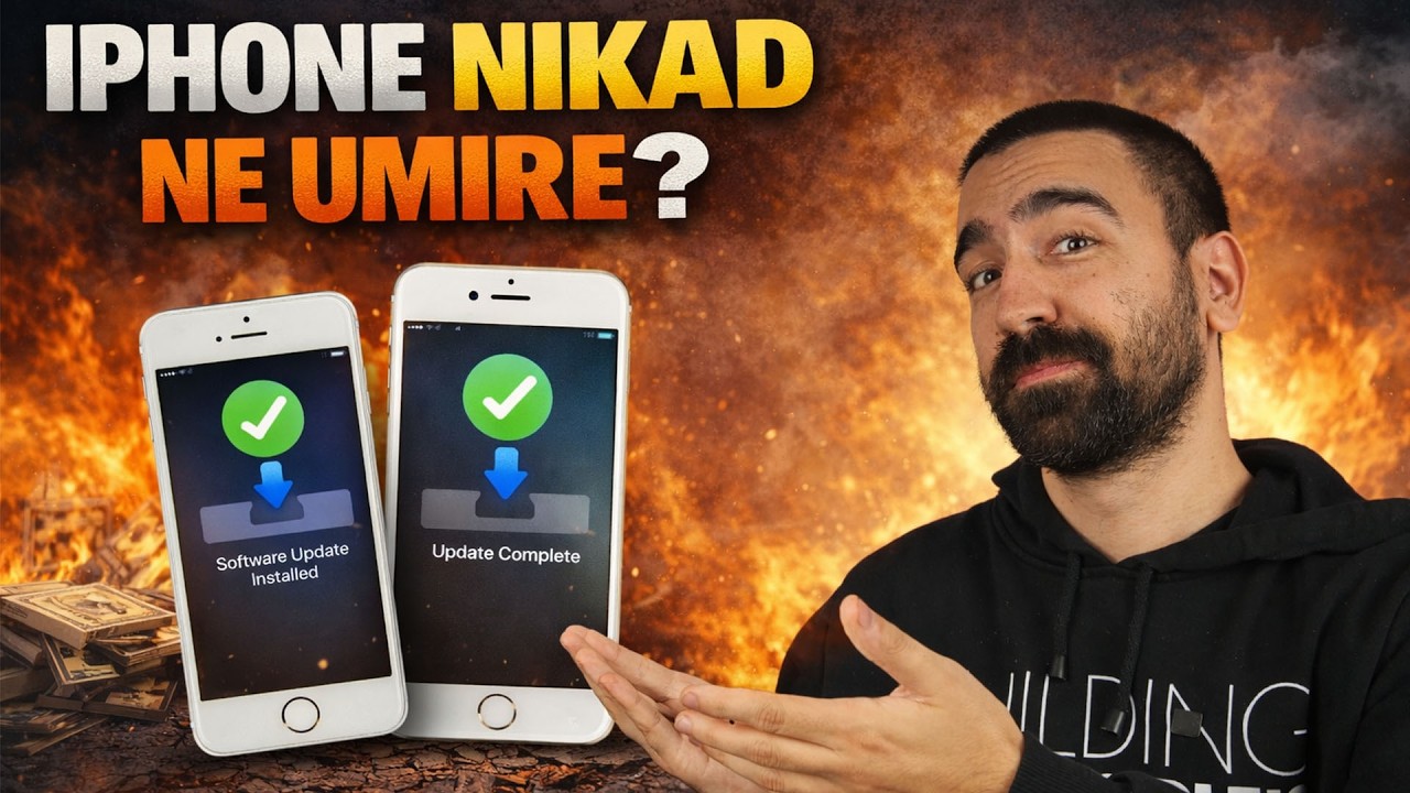 iPHONE NIKADA NE UMIRE? UPDATE ZA 13 GODINA STARE TELEFONE