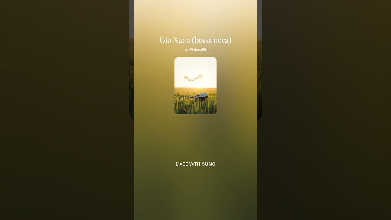 Gió Xuân (bossa nova) AI Music #aisongs #aimusic #viralvideo #bossanova #vietnamesesongs #lovesongs