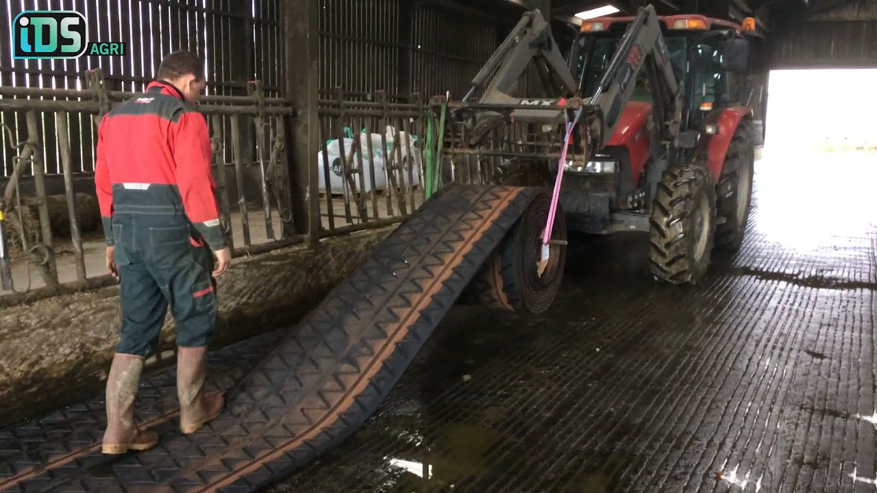 Installation du tapis Zig Zag - IDS Agri