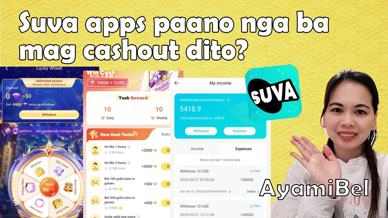 Suva apps Audio apps with proof of payout