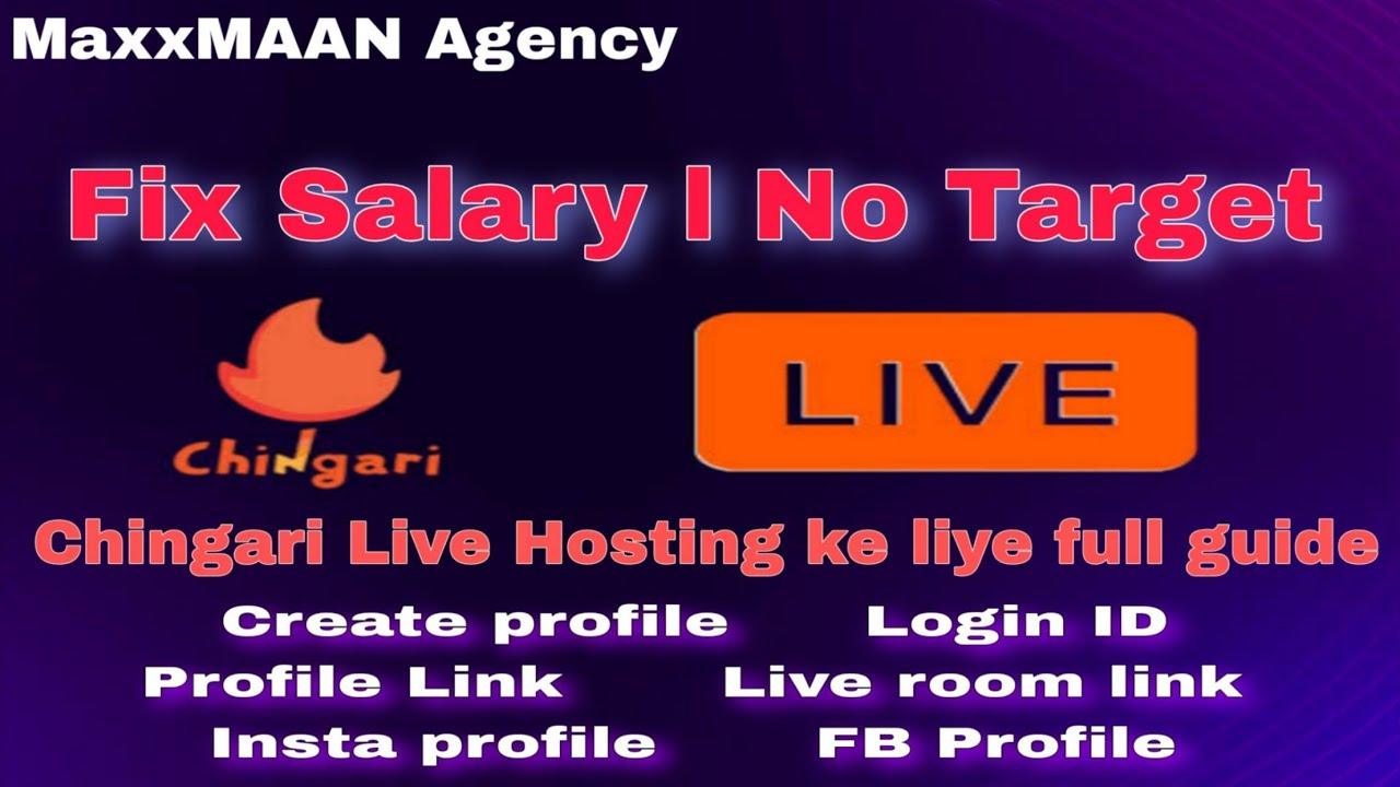 Chingari Live app kese use kare l Host Live Data/earning report,  Features, Settings l