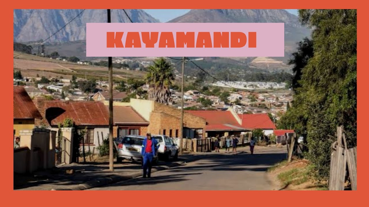 KAYAMANDI TOWNSHIP Stellenbosch (driving through)