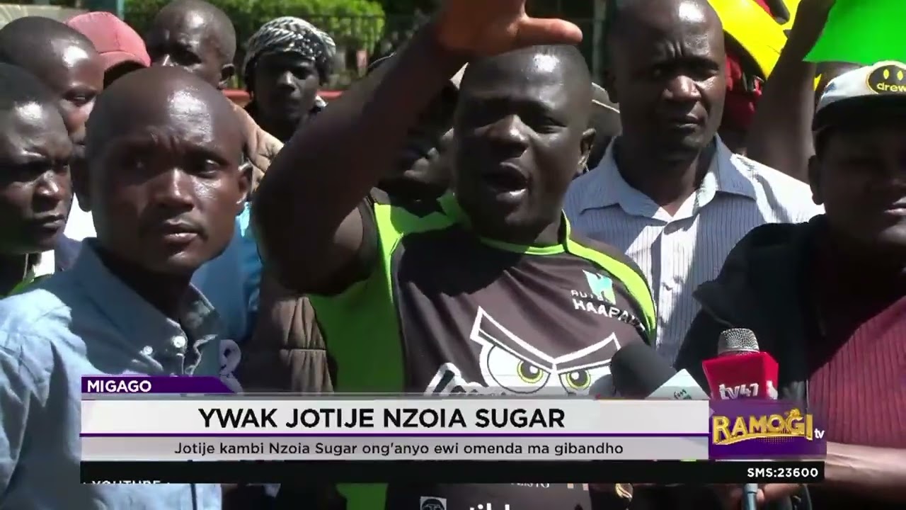 Jotije kambi Nzoia Sugar ong'anyo ewi omenda ma gibandho
