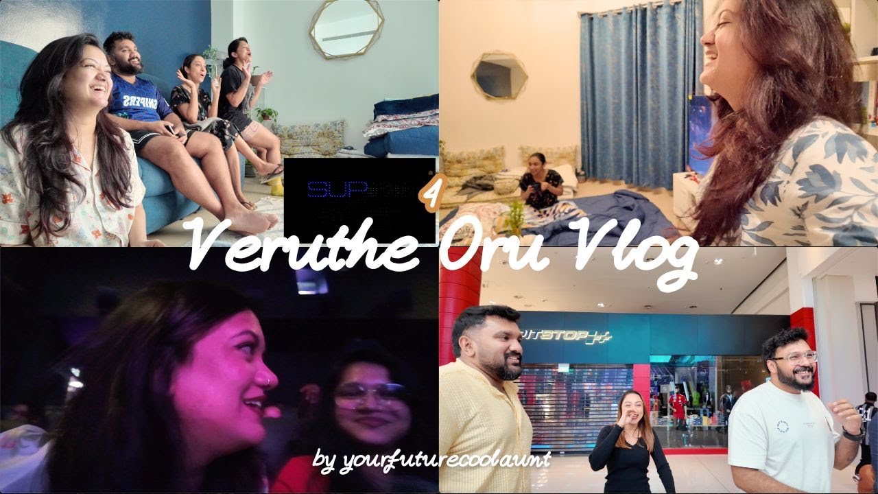 Veruthe Oru Vlog #4 | Reacting to Coolie trailer and going for the movie