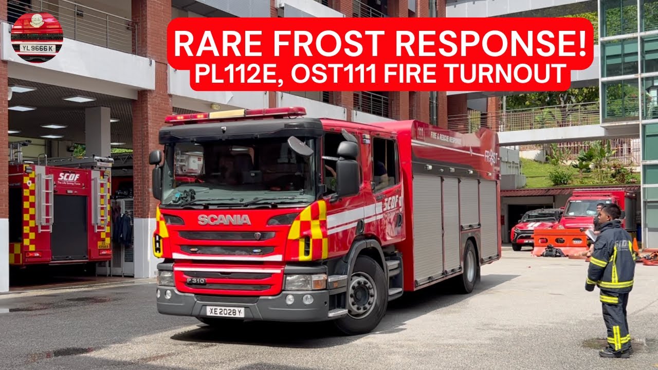 RARE FR❄️ST RESPONSE! - [TURNOUT] SCDF PL112E, OST111