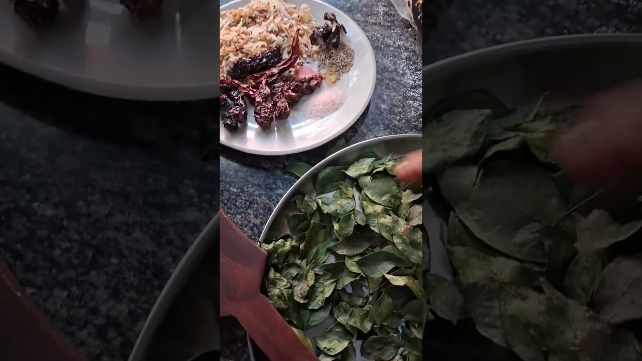 Very tasty  and healthy curry leaves chutney powder 