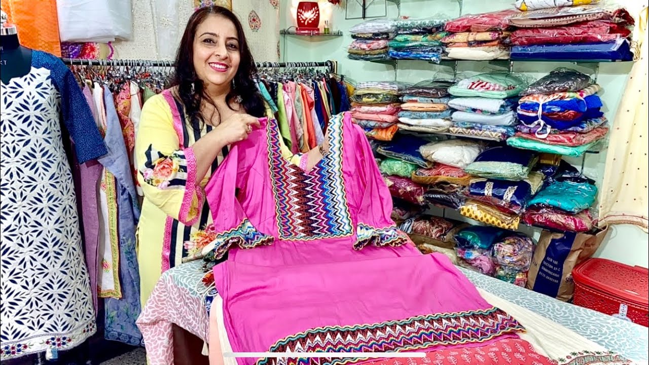 BOUTIQUE STYLE COTTON SPECIAL SUIT VIDEO || DESIGNER PATTERNS || PART 4 || RITU BOUTIQUE CHANDIGARH