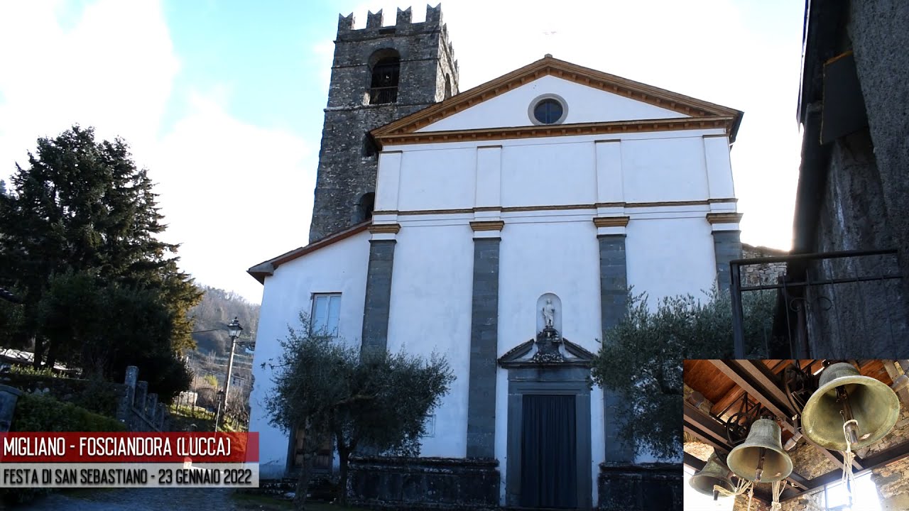 Le campane di Fosciandora | chiesa di san Michele arcangelo a Migliano - 23/02/2022