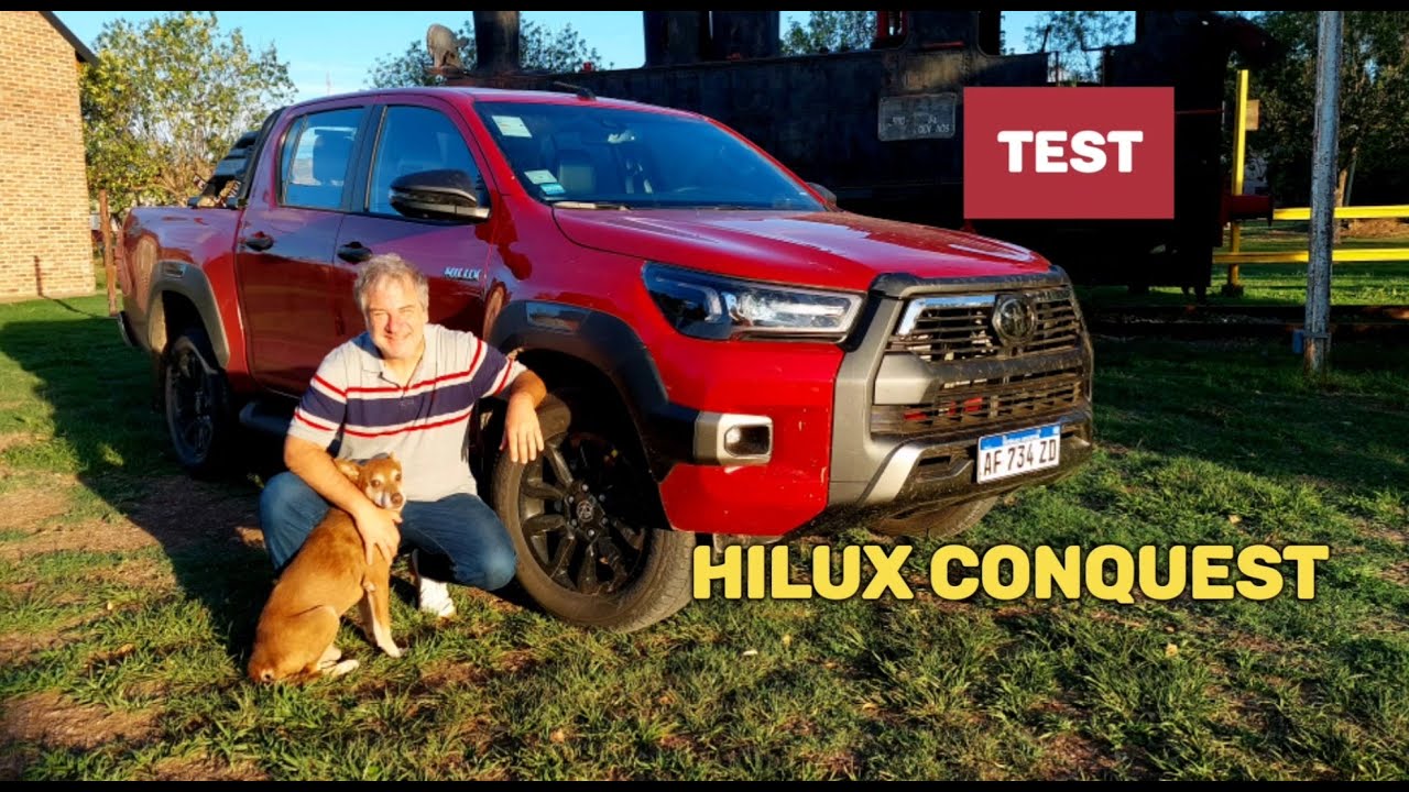 HILUX CONQUEST. TEST AUTO AL DÍA. (4.3.2023) Una nueva versión de la número 1 en ventas.