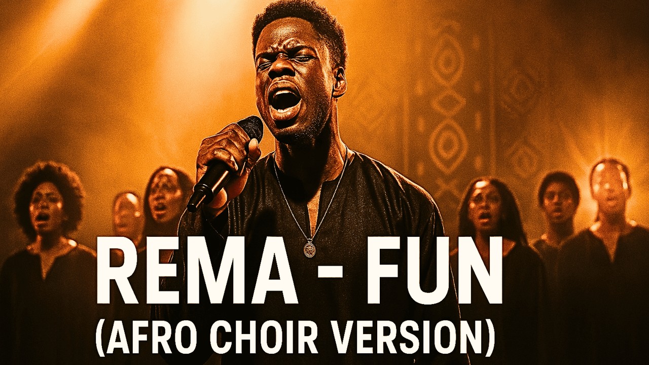 Rema - Fun  | Afro Choir Cover | Afrobeat Song Mix 2025
