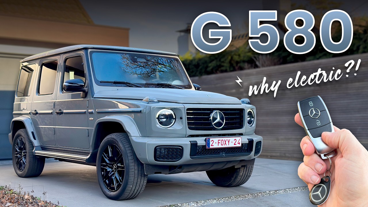 An electric G-Class? Why it might make sense - Mercedes G 580 POV drive