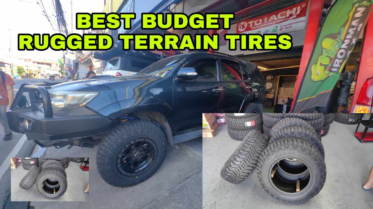 Radar Renegade Rt + review on my 2014 fortuner old tires monsta tires