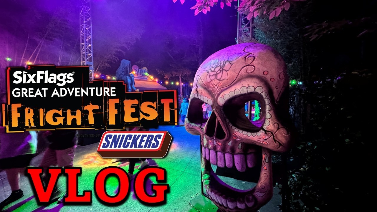 Experiencing Fright Fest at Six Flags Great Adventure 2025
