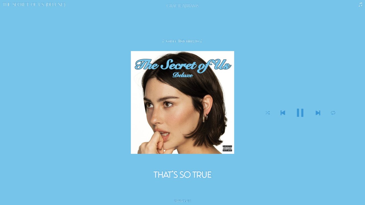 gracie abrams - that's so true (slowed + reverb)