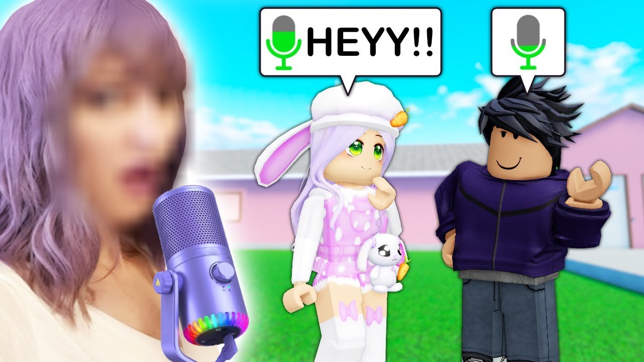 Играю в голосовой чат Roblox в первый раз! (Roblox)