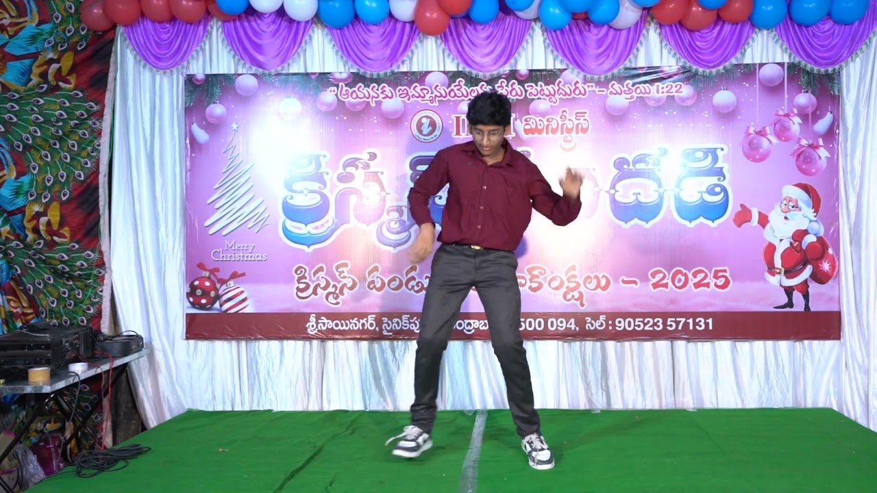 Kori Vacchenu Karana Janmude || Christmas Sandadi 2025 by C.C Club @ Sainikpuri, Secunderabad
