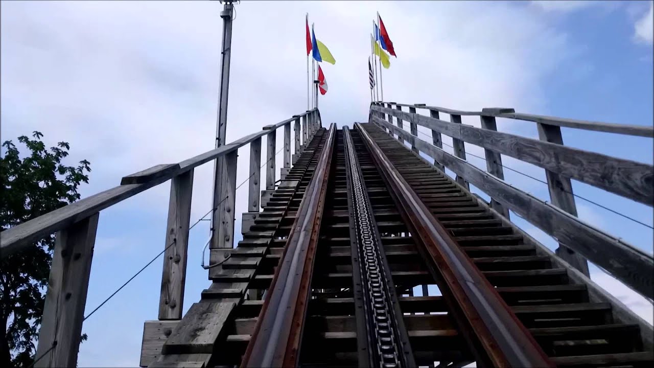 Waldameer: Ravine Flyer II / On Ride Front Row POV (1) / July 14, 2015