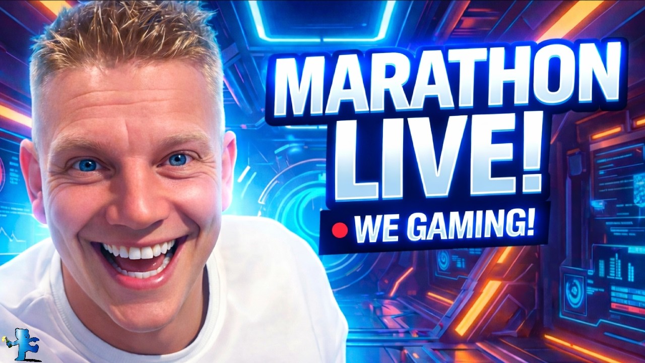 We gaming! marathon! Vertical!