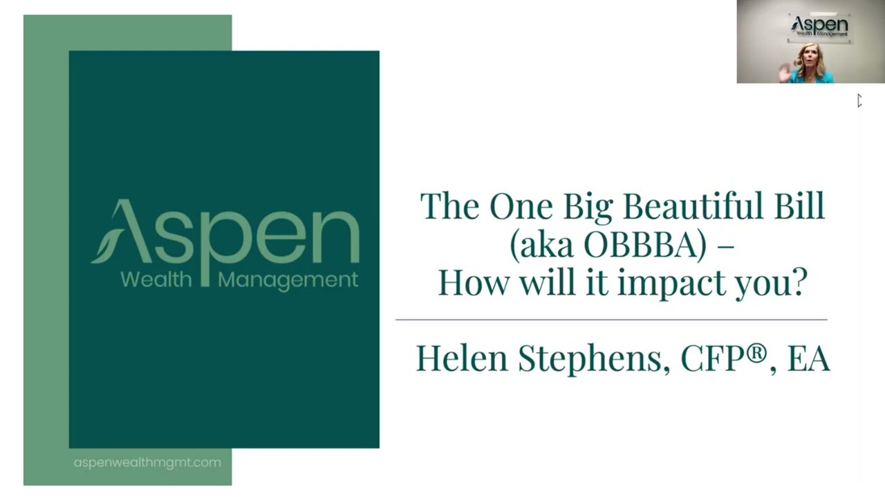 How Will The One Big Beautiful Bill Act Impact My Finances?