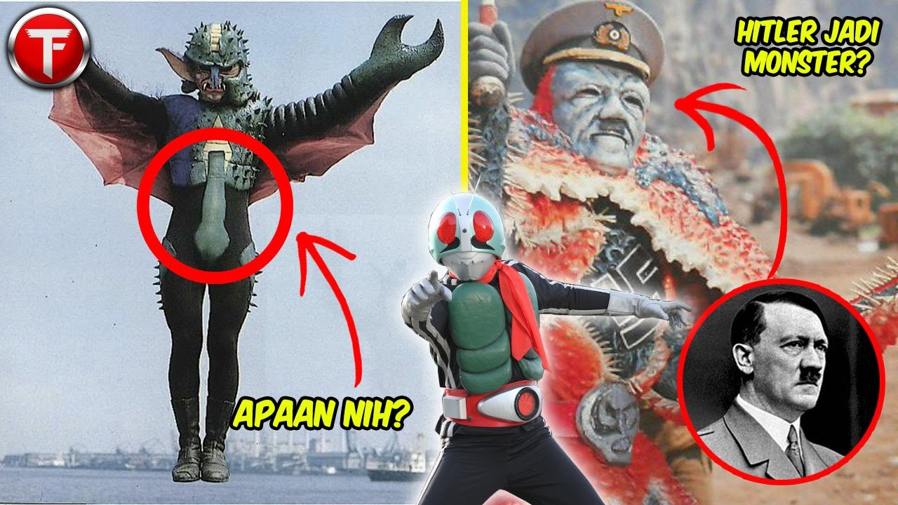10 Monster Kamen Rider yang Paling Konyol
