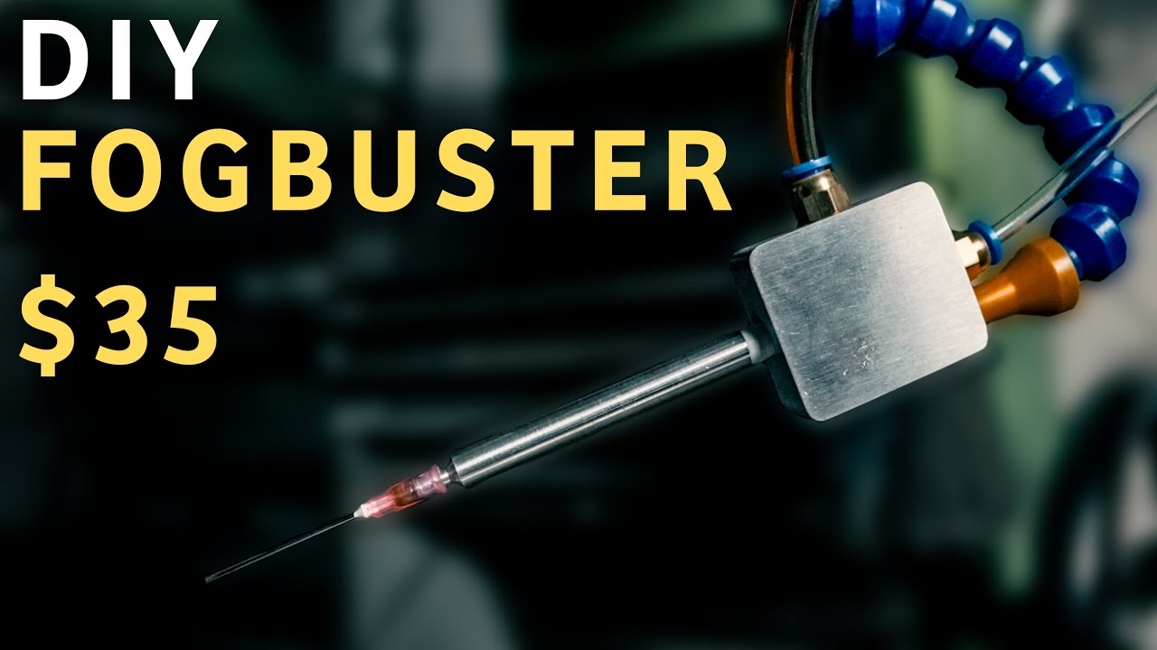 DIY FogBuster (mistless coolant system for the milling machine)