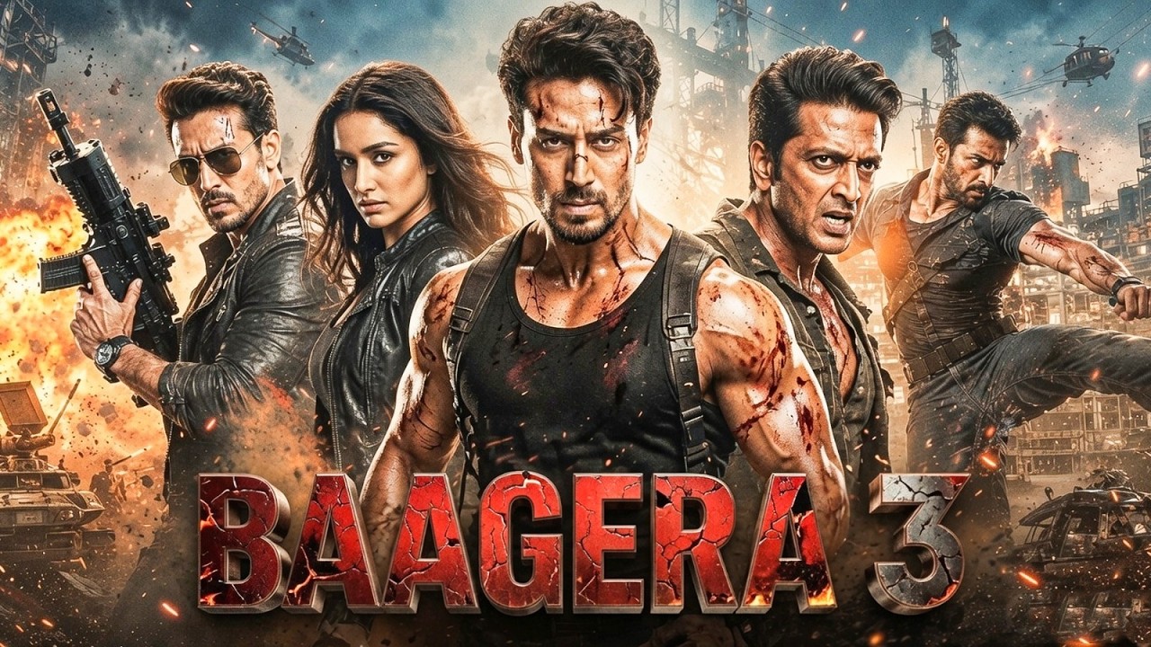 Baagera (2026) | Tiger Shroff & Shraddha Kapoor New Action Thriller Full HD Movie In Hindi