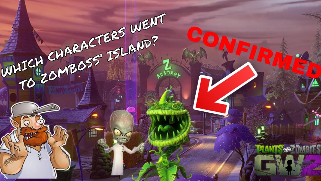 WHICH CHARACTERS WENT TO ZOMBOSS’ ISLAND?