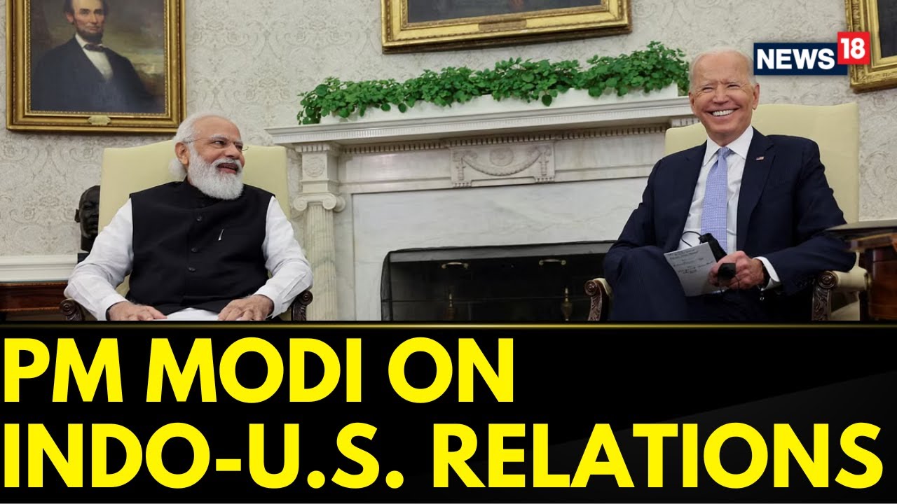 PM Modi's U.S. Visit | PM Modi  Hails Ties Between New Delhi & Washington DC | English News | News18