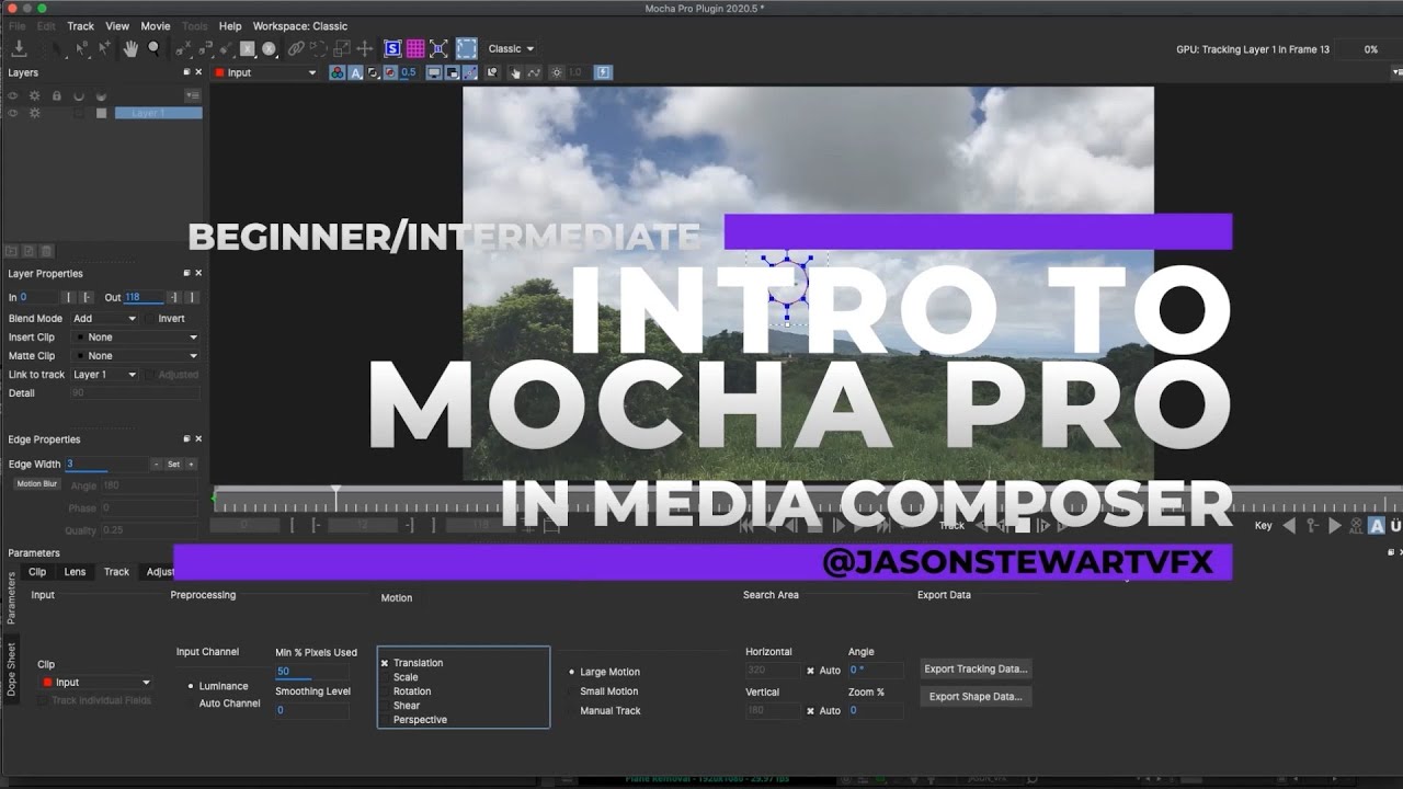VFX for the Cut — Intro to Mocha Pro in Media Composer