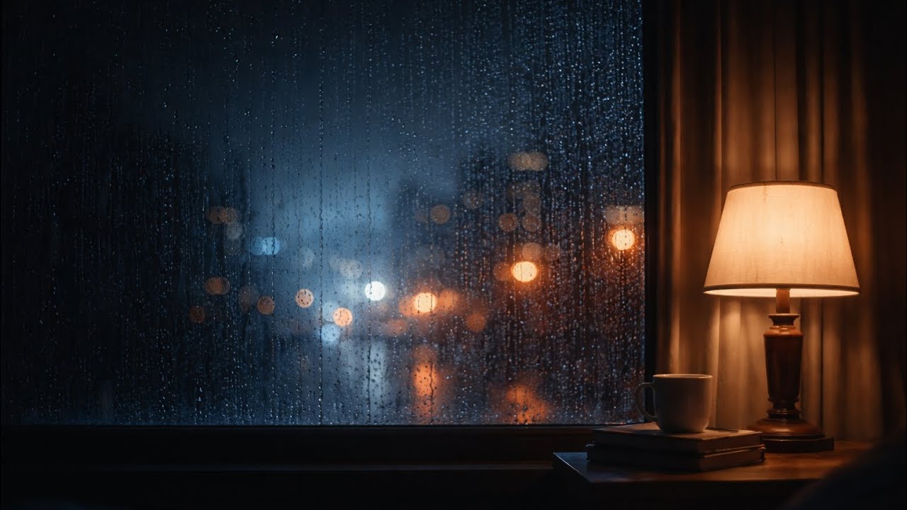 After 2 AM – Rainy Midnight Jazz | 1 Hour 8 Minutes of Deep Late Night Focus