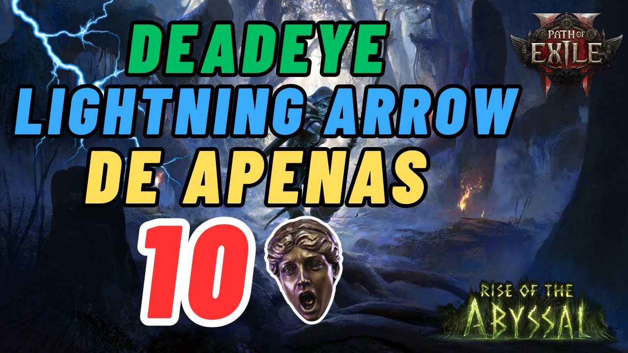 Path of Exile 2: A versão super BARATA da deadeye de lightning arrow
