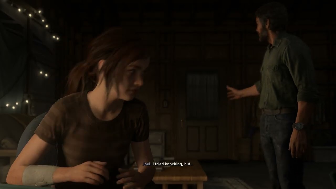 Ellie Plays Guitar And Plays Joel's Song