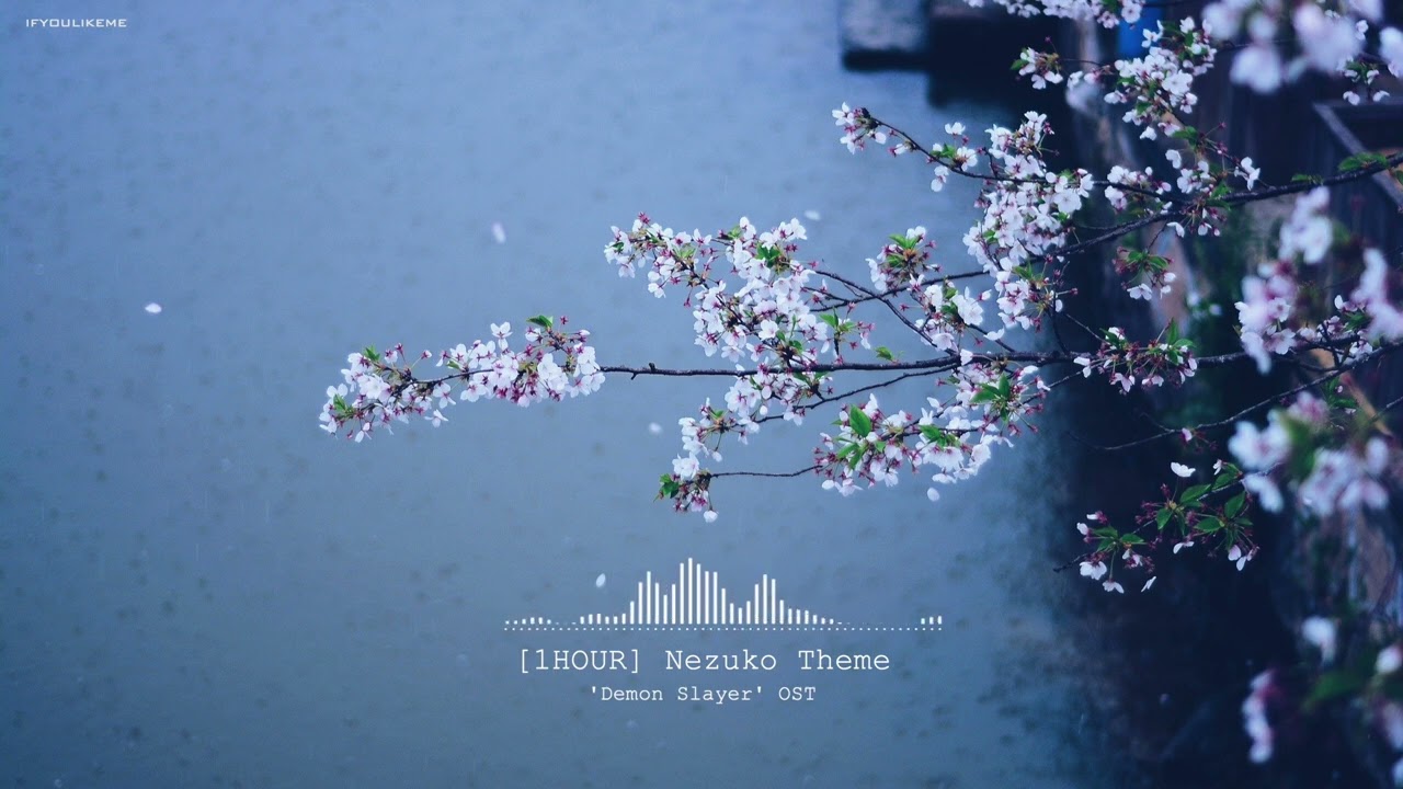 [1Hour] 아련한 네즈코 테마 (Nezuko Theme) - 귀멸의 칼날OST(Demon Slayer/鬼滅の刃) Cozy Piano Cover