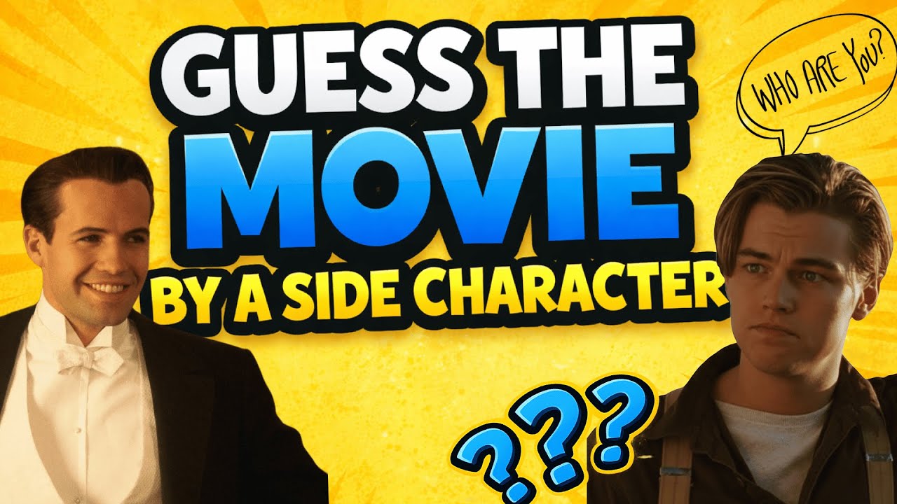Guess the Movie by a Side Character | Movie Quiz