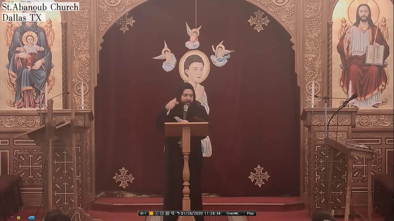 أهمية سر المعمودية في حياتنا المسيحية:- قدس ابونا انطونيوس عزت