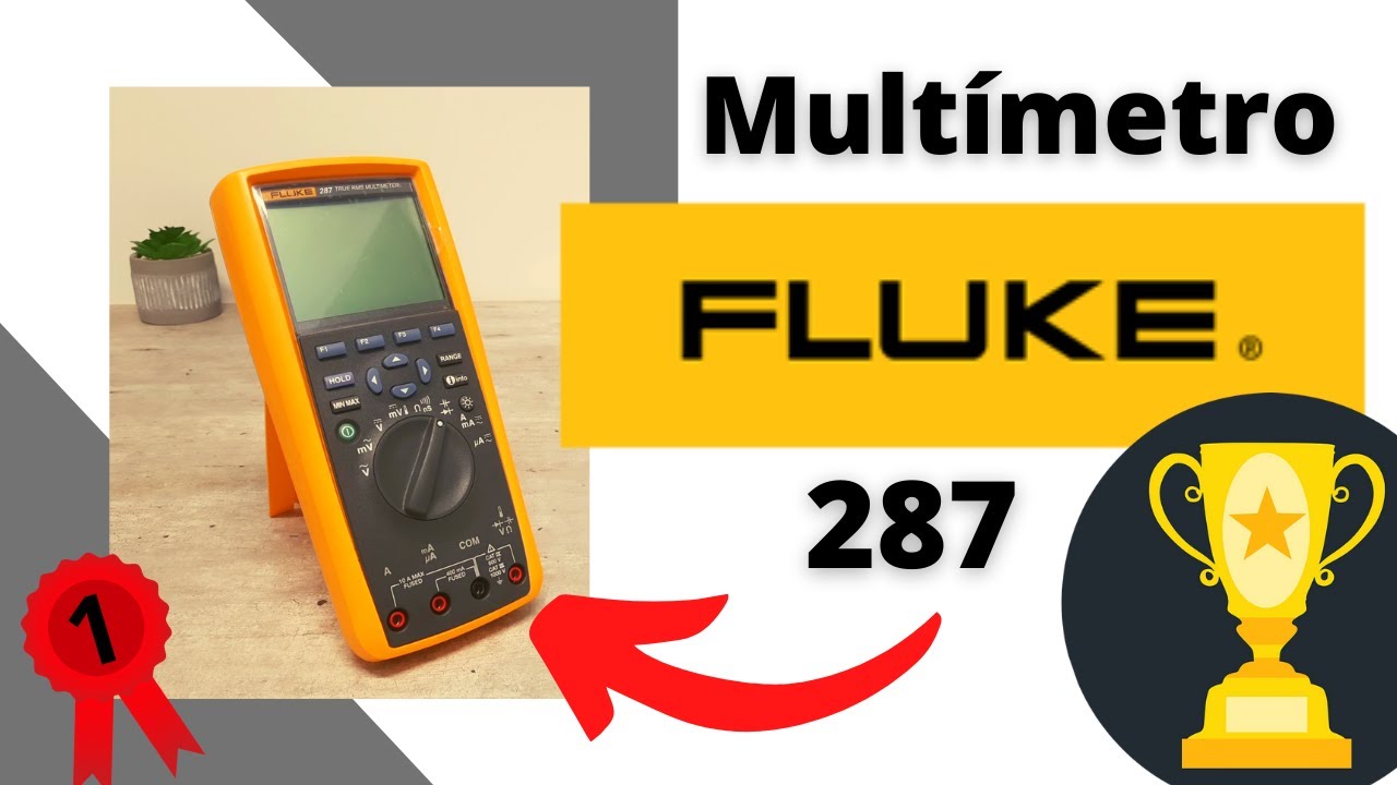 Multímetro Fluke 287. The King...!!! #FLUKE