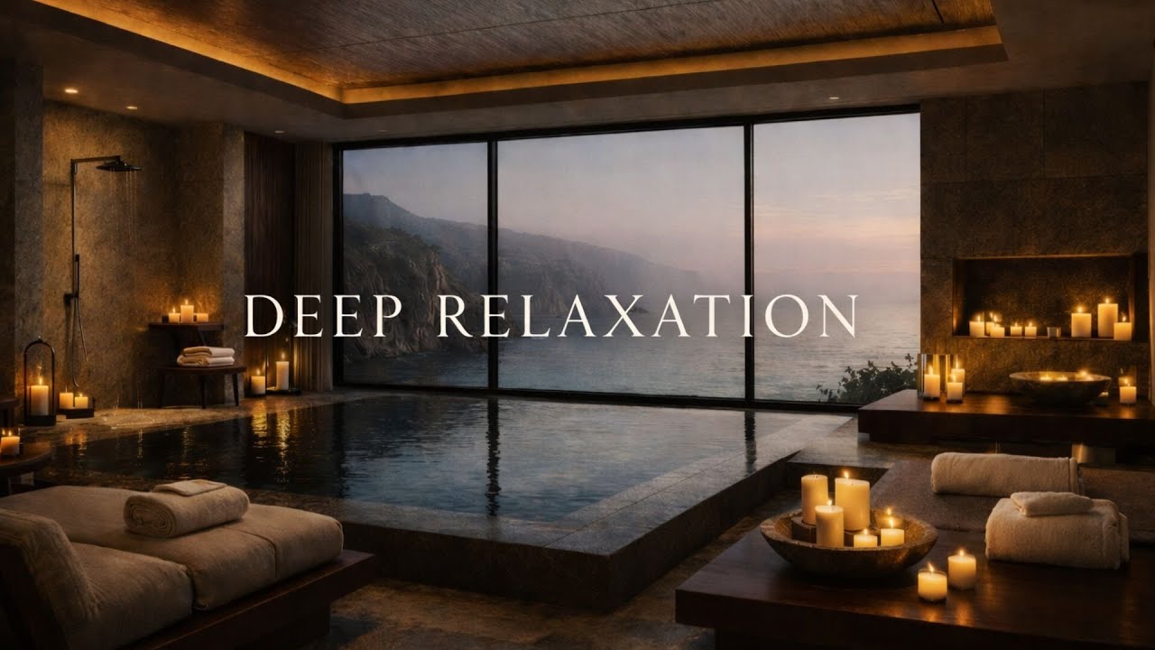 Relaxing SPA Meditation Session With Candles | Premium Music