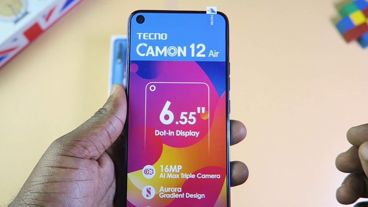 Tecno Camon 12 Air - Unboxing and Review (English)