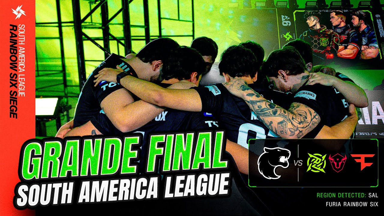 ESSA foi a GRANDE FNIAL da SOUTH AMERICA LEAGUE! Bastidores Furia R6 vs NiP, FaZe e FAZE