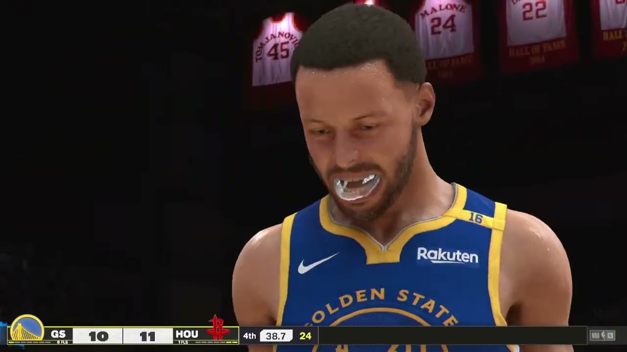 Rockets Vs Warriors Simulação NBA 05/03/26 (Xbox Series S) NBA2K25